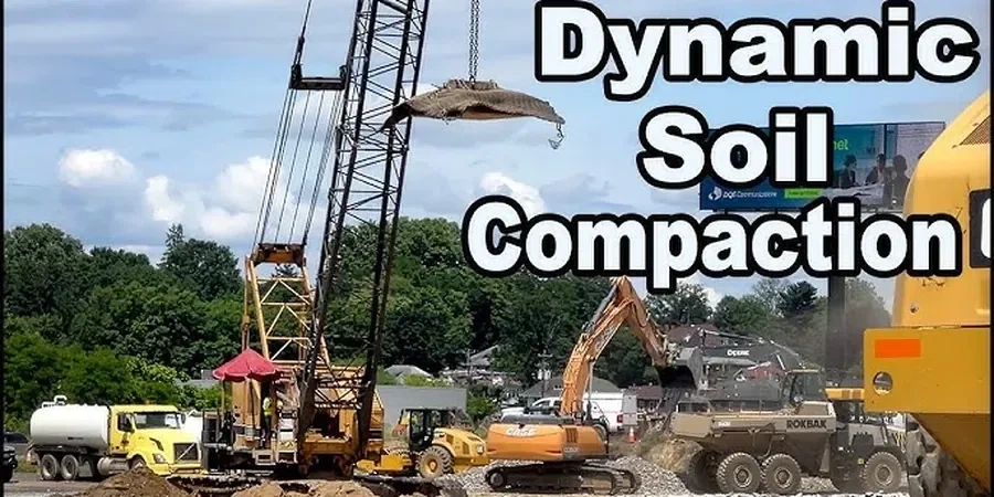 Illustrative image of Dynamic compaction design in Dundee