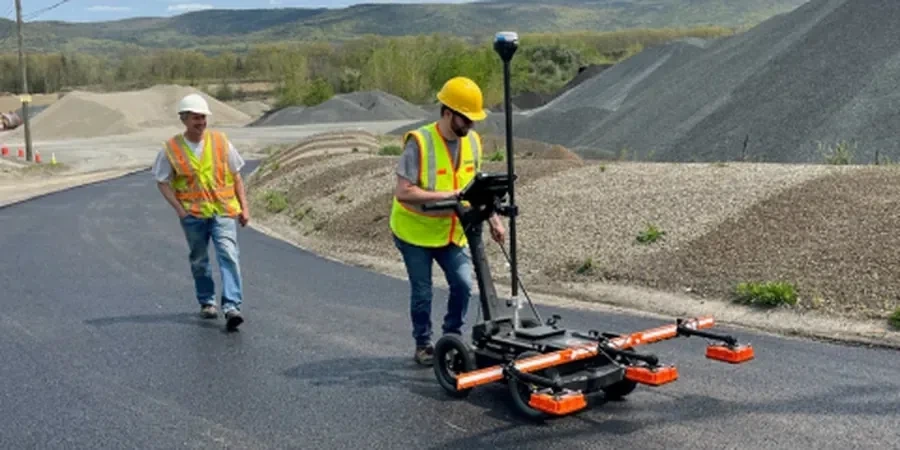 Illustrative image of GPR (Ground Penetrating Radar) survey in Dundee