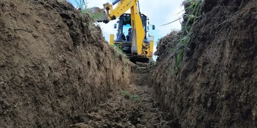 Illustrative image of Contaminated soil remediation in Dundee